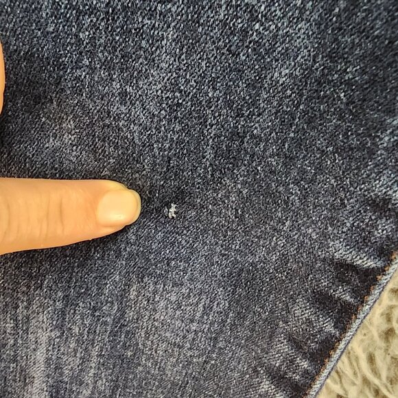 Lee Jeans Womens 14 Short Blue Modern Series Total Freedom Straight Leg *Read* - Picture 9 of 14